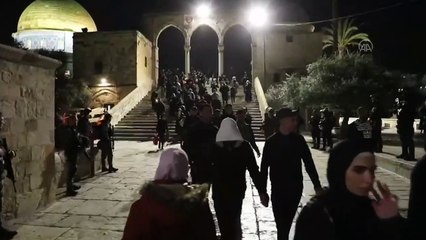 Mescid-i Aksa'ya 24 saat içinde 3 baskın