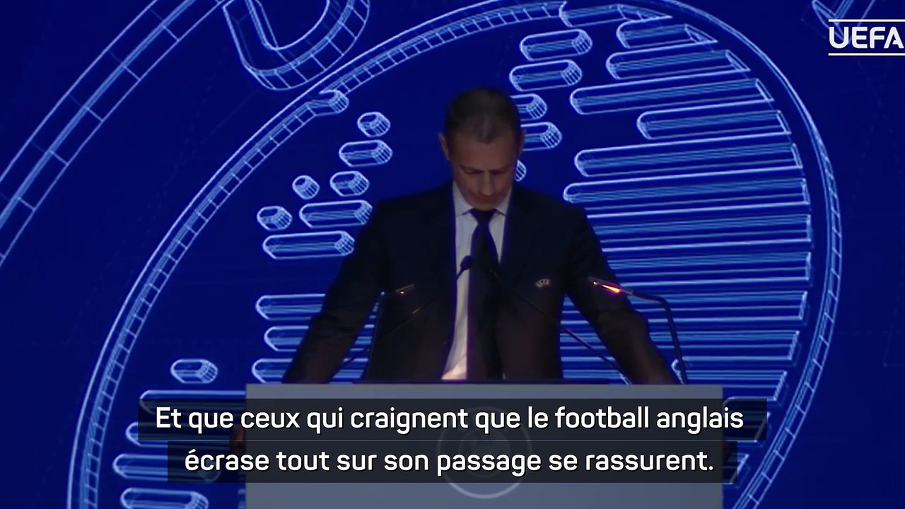 Čeferin avocat de la Premier League : "En Europe, les clubs anglais n'écrasent pas tout sur leur passage"