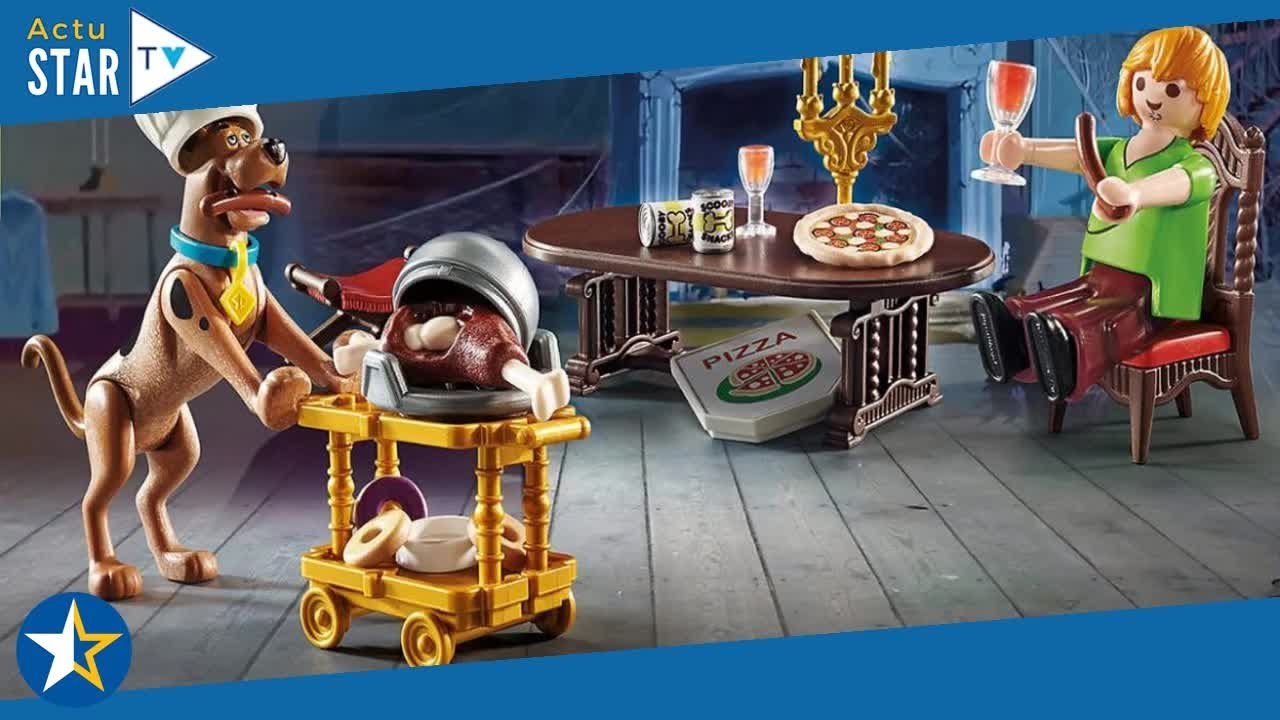 Frissonez avec Sammy et Scooby dans ce jeu Playmobil Scooby-Doo en réduction