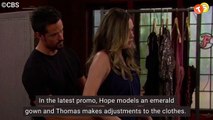 What happens next on B&B will shock you! You won’t believe what Hope and Thomas