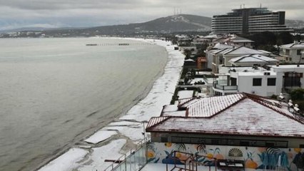 İzmir'de dolu yağışı etkili oldu