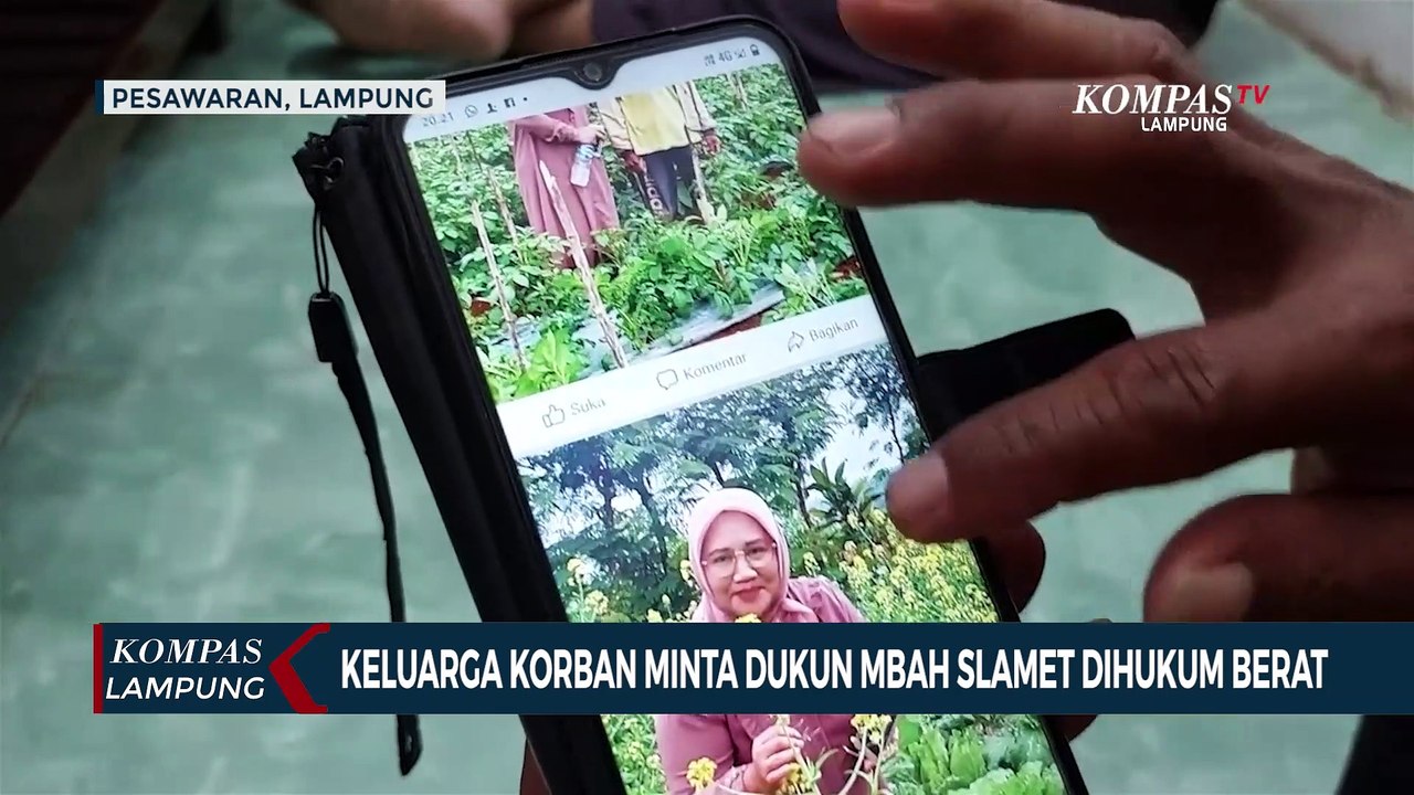Anak Korban Minta Dukun Mbah Slamet Dihukum Berat