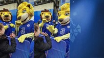 WATCH Horsham school girl's day out as a Chelsea mascot