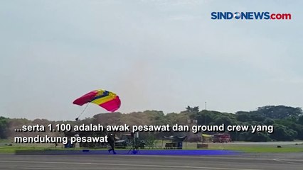 Meriahkan Gladi HUT TNI AU ke-77, Langit Jakarta Dihentak Lengkingan Suara F-16 dan T-50