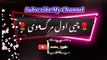 Chi awal marg ve | Pashto poetry | pashto black screen status | ansha__typist.