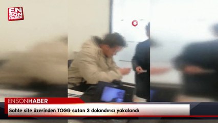 Sahte site üzerinden TOGG satan 3 dolandırıcı yakalandı