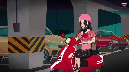 Haunted Apartment _ Horror Story In Hindi  _ Akshu TV _ Animated Stories