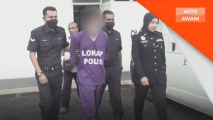 Suspek bunuh isteri guna tukul besi direman 7 hari