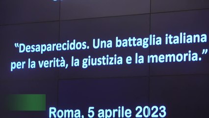 Italia e' parte civile nel processo Condor 2 sui desaparecidos sudamericani