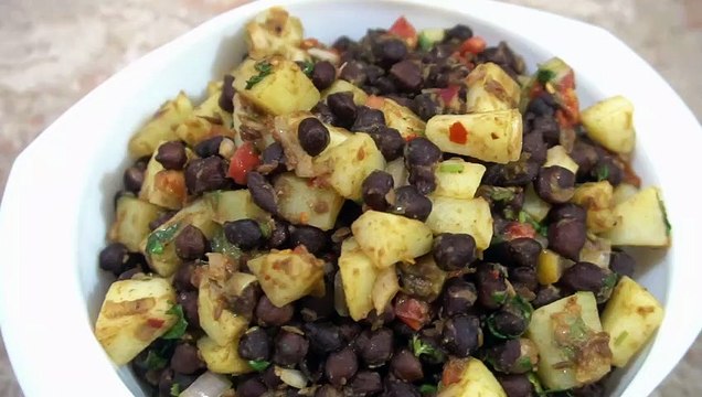 Fry Chatpati Chana Chaat Recipe | Kalay Chanay Ki Chaat Recipe In Urdu | Ramzan Special Recipes 2023