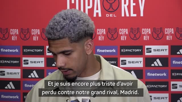 Coupe du Roi : Demies - Araújo : Changer d'état d’esprit et viser la Liga”