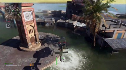 Getting a Warzone 2 Win by dropping a helicopter on them