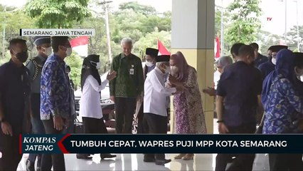 Tumbuh Cepat, Wapres Puji MPP Kota Semarang