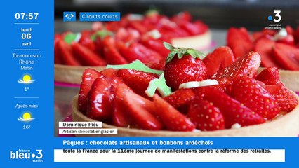 À Arcens et au Cheylard, l'artisan chocolatier-glacier, Dominique Riou, ravit tous les gourmands