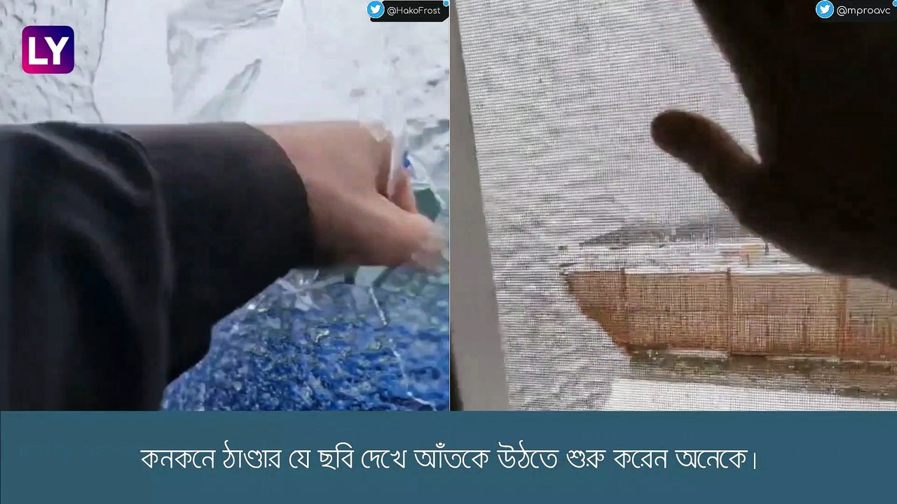 Canada-য় বরফবৃষ্টি, দুর্বিসহ জীবন