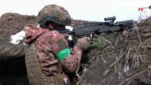 Tentara Ukraina di parit mengatakan semakin cepat serangan balasan terjadi semakin baik