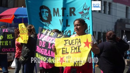 Straßenblockaden in Buenos Aires: Armut in Argentinien klettert auf fast 40%