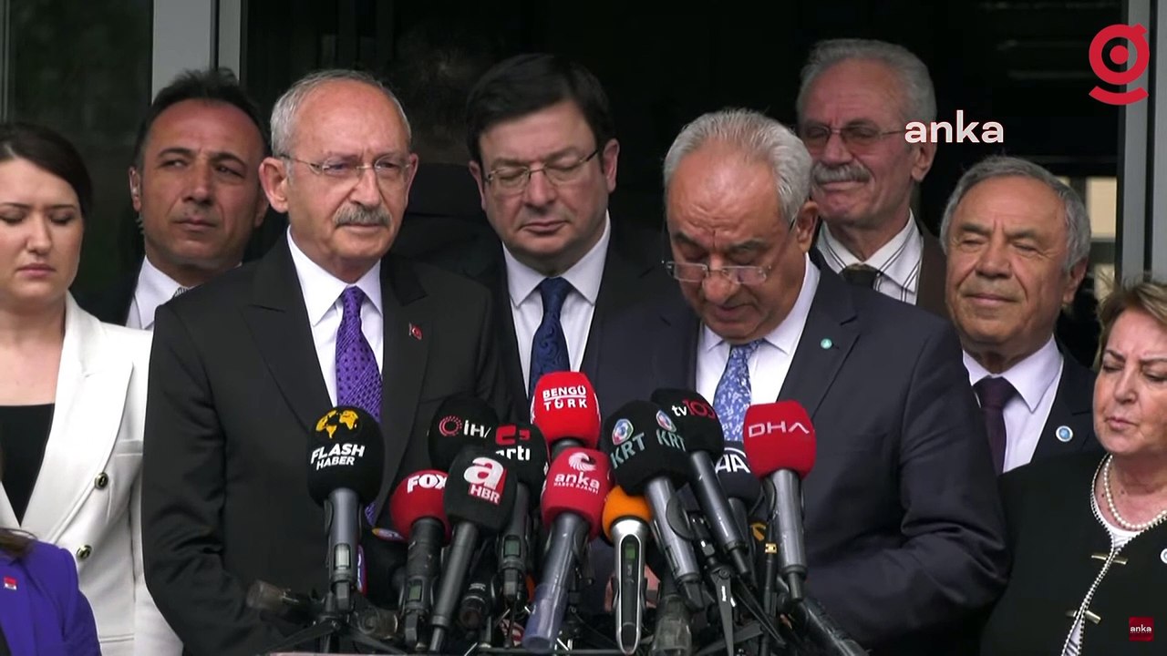 Millet İttifakı'nın Cumhurbaşkanı Adayı Kemal Kılıçdaroğlu ve DSP Genel Başkanı Önder Aksakal'dan ortak açıklama