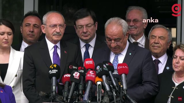 Millet İttifakı'nın Cumhurbaşkanı Adayı Kemal Kılıçdaroğlu ve DSP Genel Başkanı Önder Aksakal'dan ortak açıklama