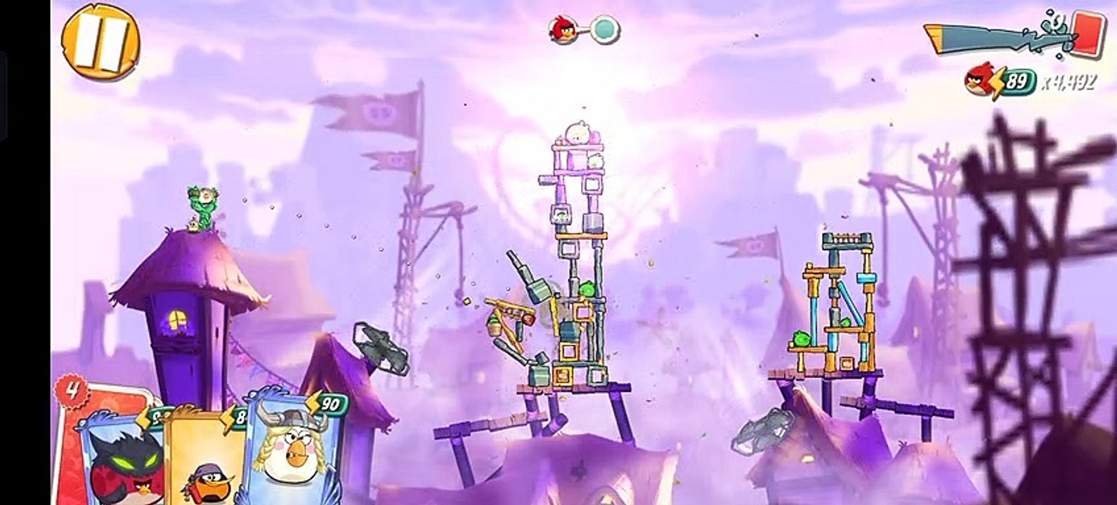 Angry Birds 2 | Level 17 | Hitting Fun | Angry Bird Show 2