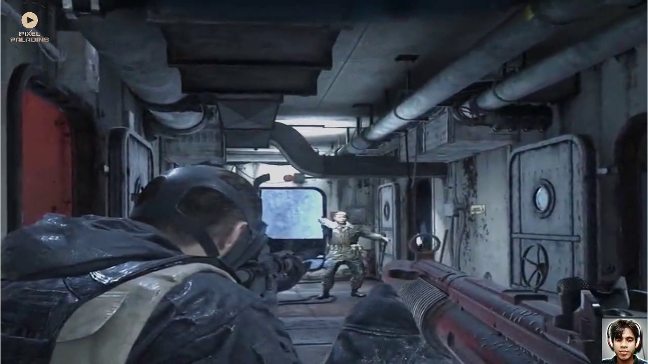 Brave Soldiers Hunting Down Enemies In The Ship | COD Modern Warfare