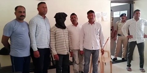 There was a plan to rob SBI Bank, police arrested Nawadi Patel