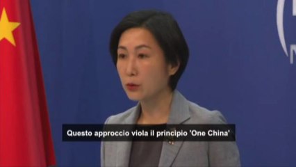 Cina: "Misure energiche" dopo visita presidente Taiwan negli Usa