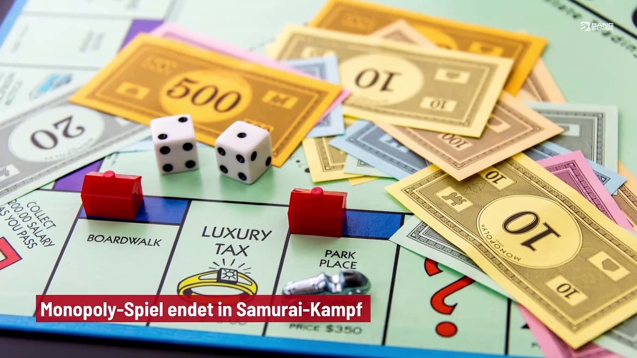 Monopoly-Spiel endet in Samurai-Kampf