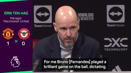 Ten Hag sees fire back in United as they beat Brentford