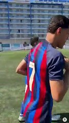 Ronaldinho'nun oğlu ilk maçına çıktı