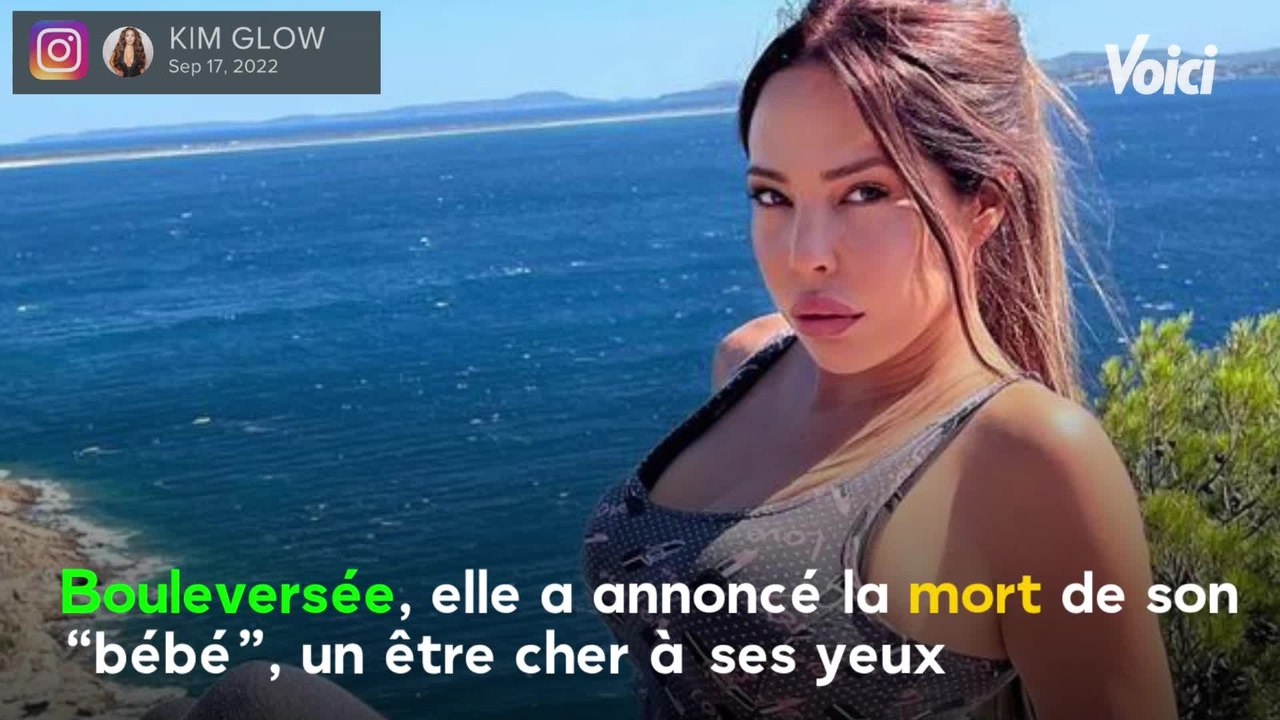 VOICI -« Repose en paix mon bébé " : en deuil, Kim Glow annonce la mort de son « enfant "
