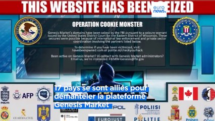 Fermeture de "Genesis Market", l'une des plus grandes plateformes de hackers au monde
