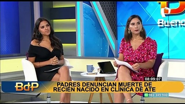 ¡Negligencia médica! Padres responsabilizan a clínica de Ate por la muerte de su bebé recién nacido