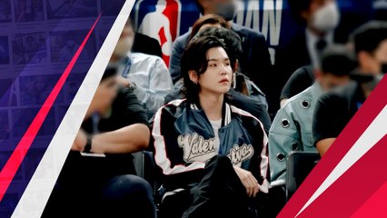 Resmi Ditunjuk Jadi Duta NBA, Suga BTS : Sebuah Kehormatan Besar