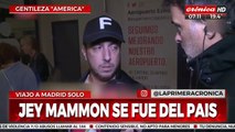 Jey Mammon se fue del país: 