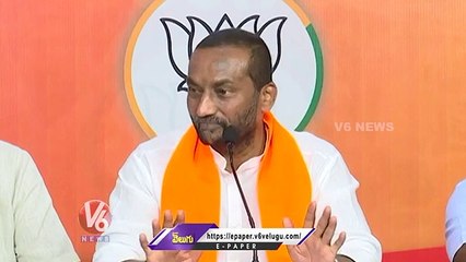 BJP MLA Raghunandan Rao Questions To Police Officials Over Bandi Sanjay Arrest | V6 News