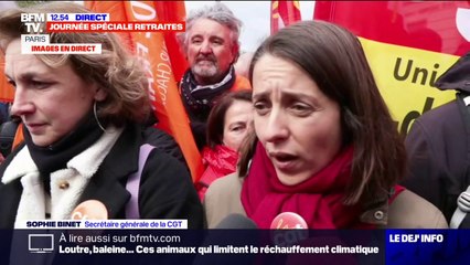 Sophie Binet (CGT) répond à Olivier Dussopt: "Oui il y a une crise sociale, et oui il y a une grave cr  ise diplomatique"