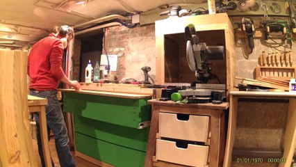 Comment faire un meuble pour la scie à onglets #3