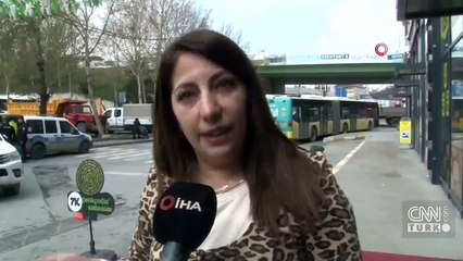 Freni patladı, İETT otobüsüne çarptı