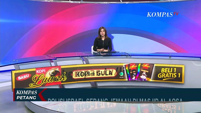 Inilah Visual Polisi Israel Bentrok dengan Warga Palestina di Masjid Al Aqsa