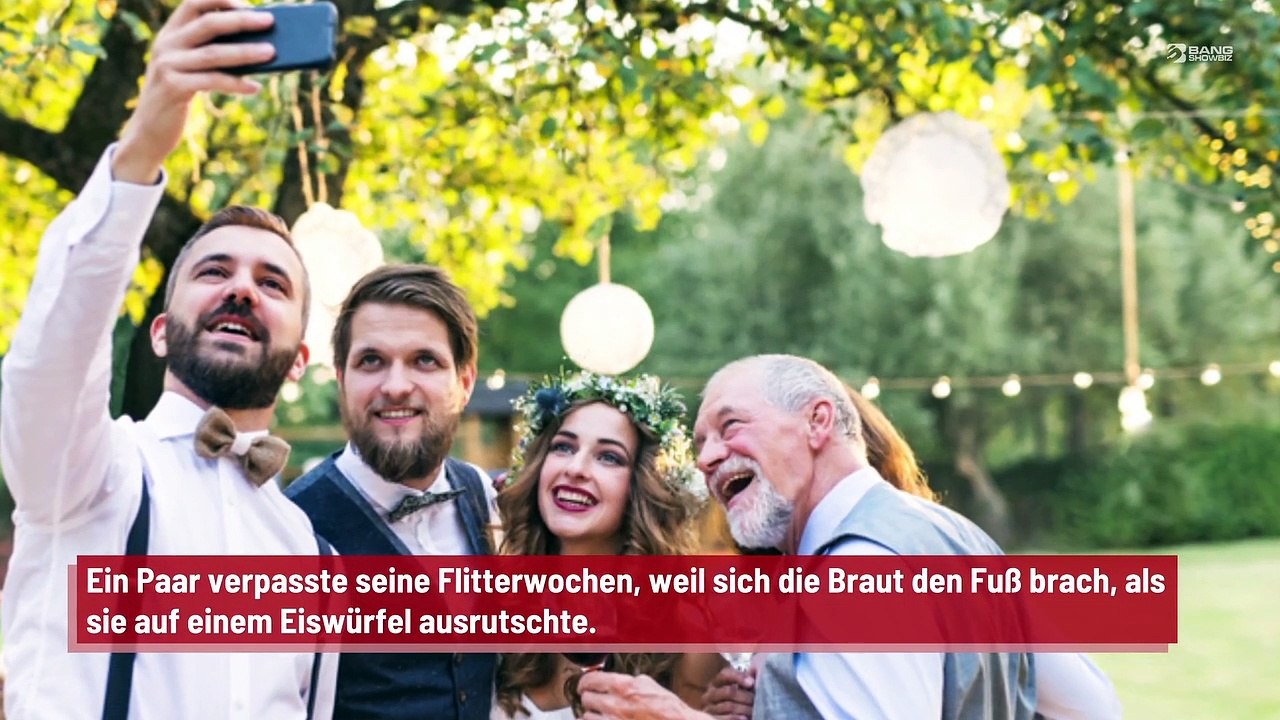 Ehepaar verpasst Flitterwochen