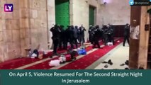 Jerusalem Violence: Israeli Police & Worshippers Clash At Al-Aqsa Mosque For Second Night In A Row