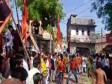 video: युवाओ ने निकाली शोभायात्रा, अखाड़े का किया प्रदर्शन