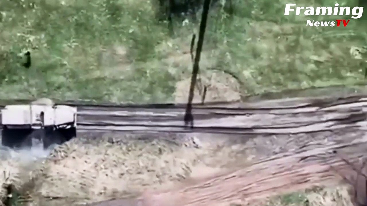 Drone hit Russian "Grad" installation, which was about to depart