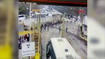 İşçileri taşıyan otobüs devrildi :17 yaralı