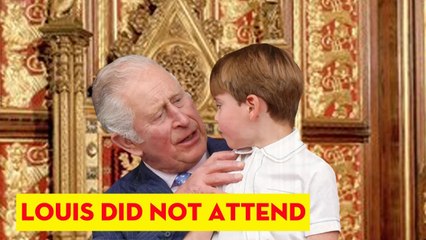 Prince Louis will not attend the coronation of King Charles for special reasons