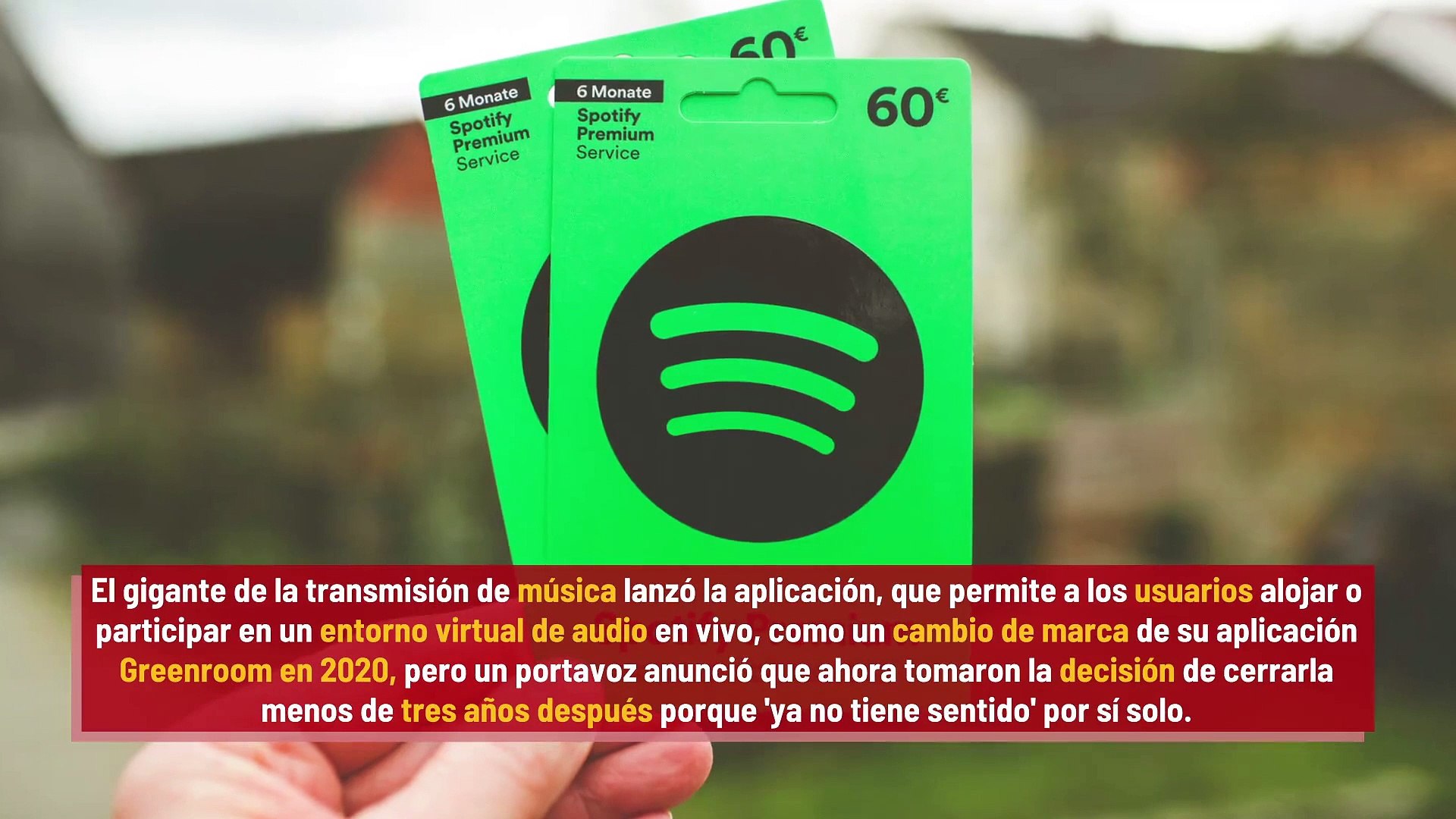 ⁣Spotify Live dejará de operar