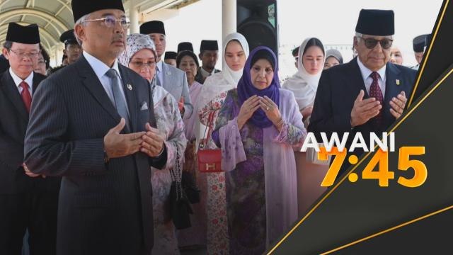 Agong, Raja Permaisuri Agong berangkat tiba di P.Pinang