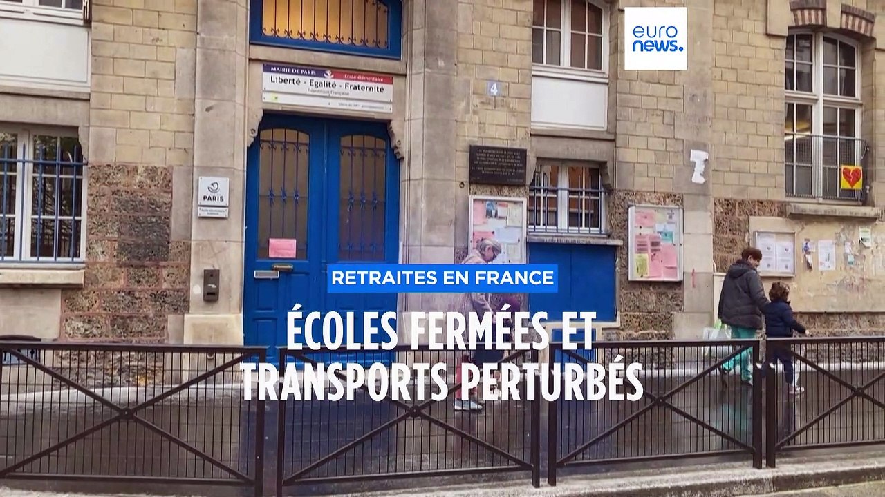 Retraites en France : léger recul de la mobilisation dans les écoles et les transports
