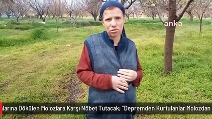 Malatya'da Köylüler, Meralarına Dökülen Molozlara Karşı Nöbet Tutacak: "Depremden Kurtulanlar Molozdan mı Ölsünler"